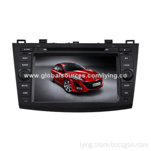 Car GPS navigation systems for Mazda new 3, supports Bluetooth, iPod, RDS, TV